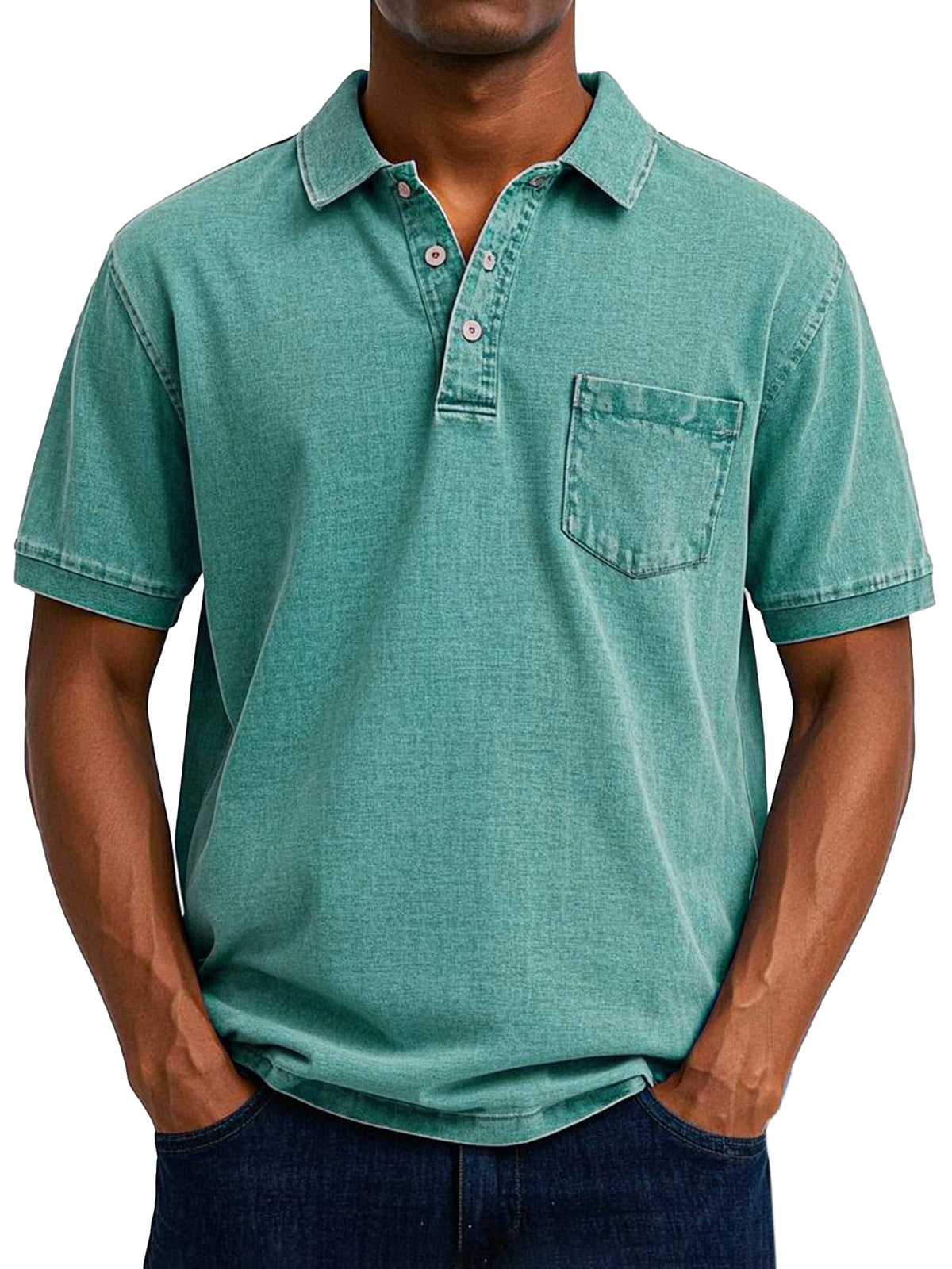 Nowak™ | Vintage casual polo dla mężczyzn