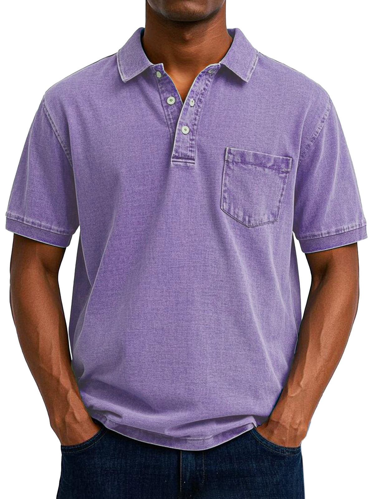 Nowak™ | Vintage casual polo dla mężczyzn