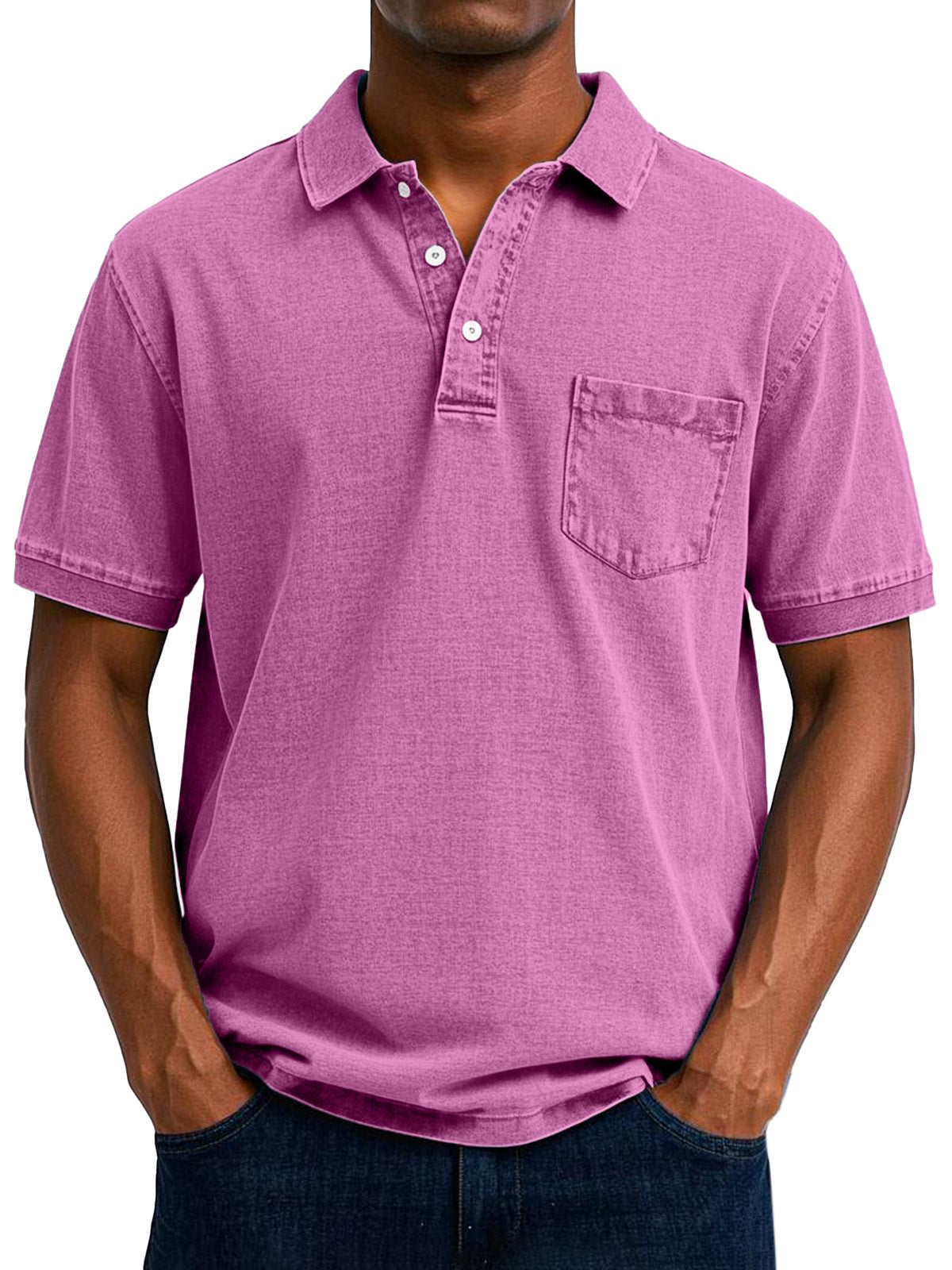Nowak™ | Vintage casual polo dla mężczyzn