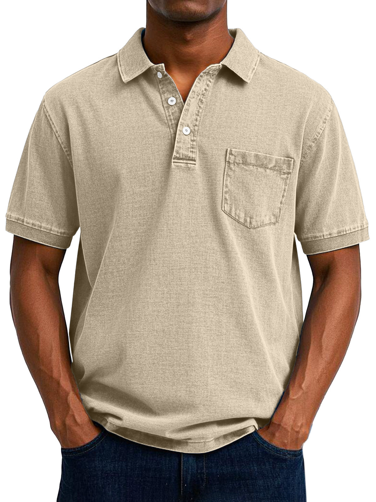 Nowak™ | Vintage casual polo dla mężczyzn