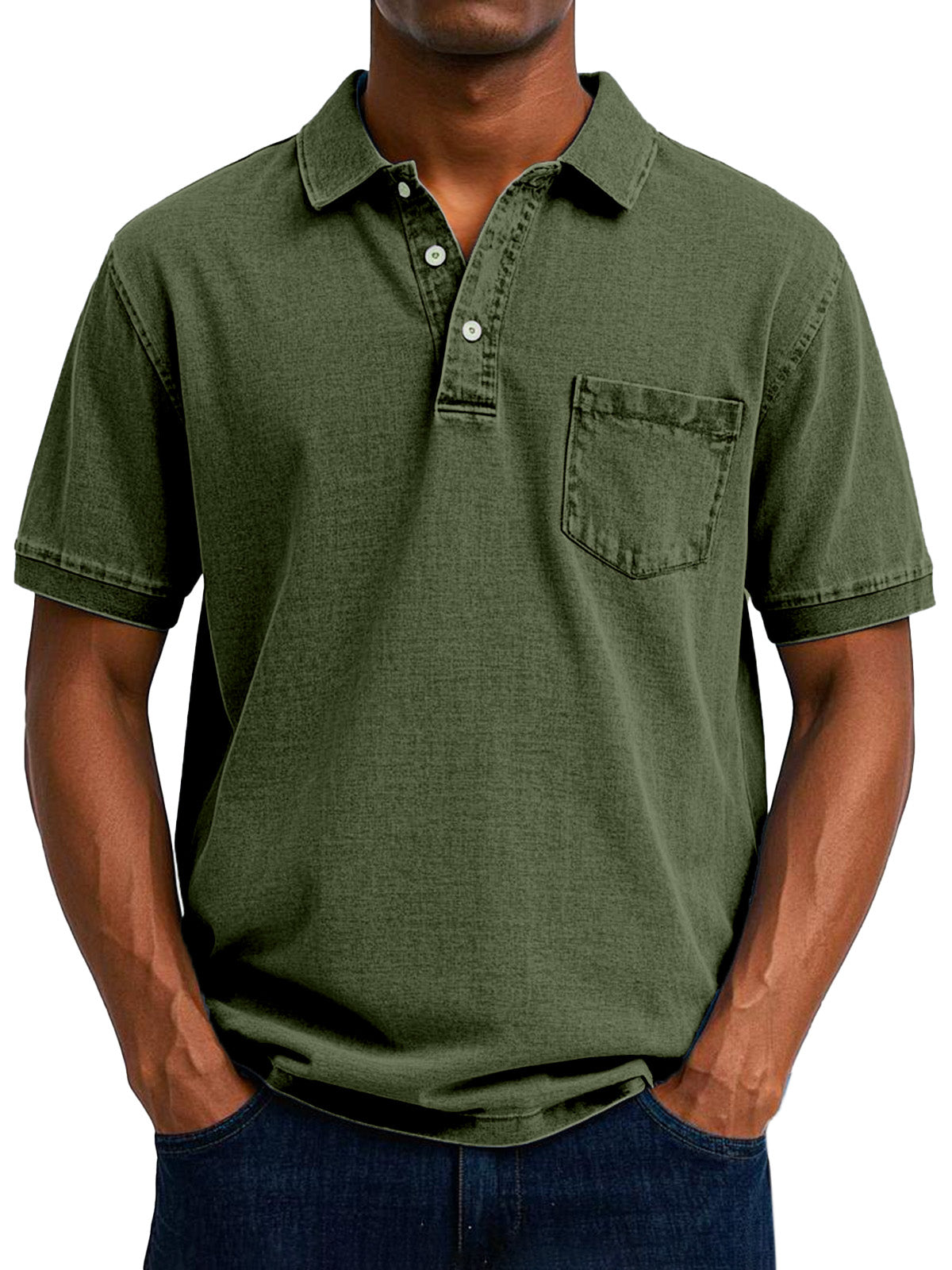 Nowak™ | Vintage casual polo dla mężczyzn