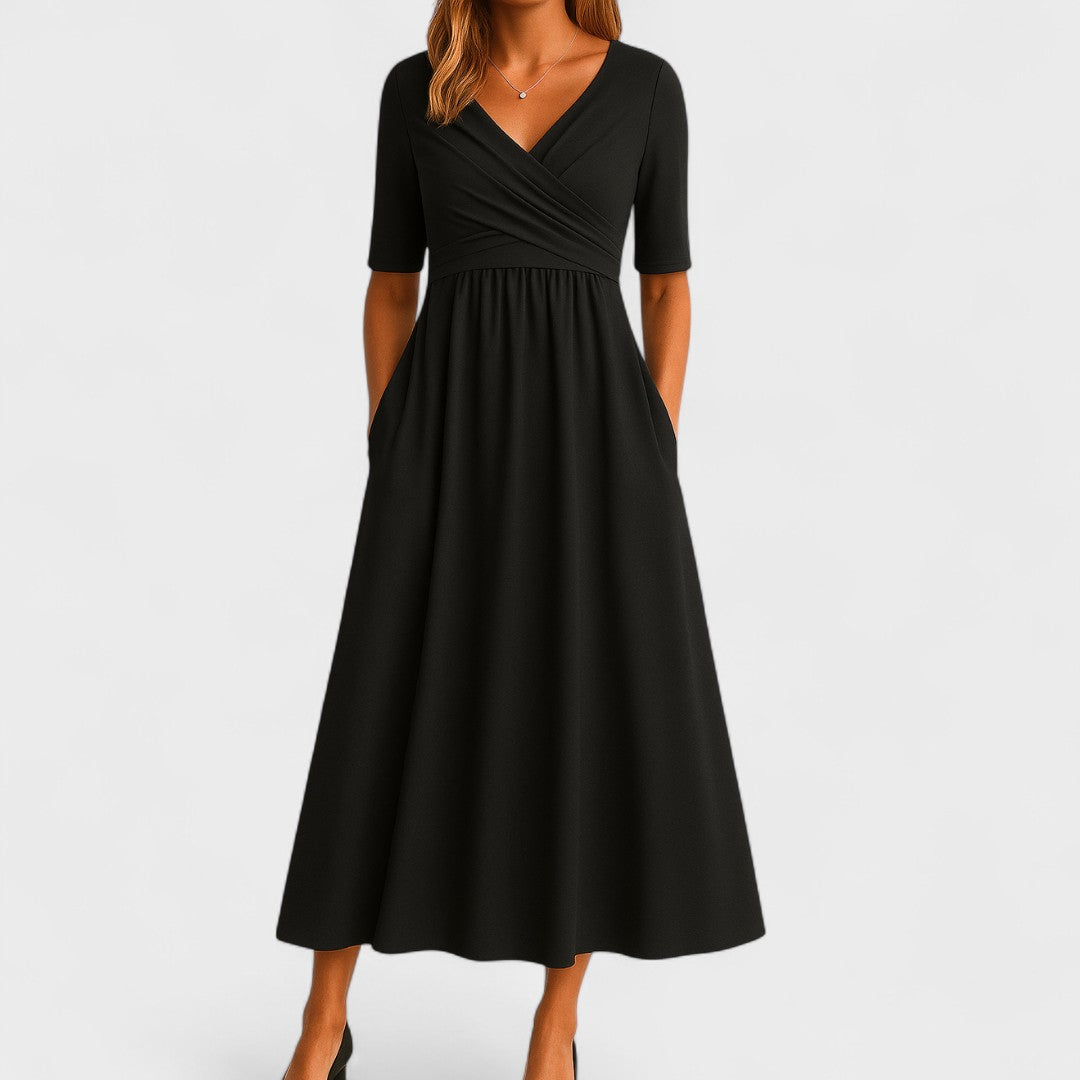 Nowak™ | Elegancka sukienka midi na każdą okazję