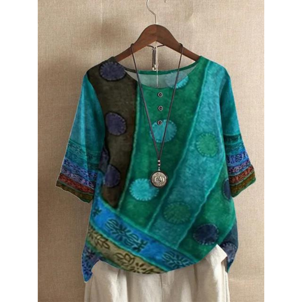 Nowak™ | Kolorowa boho bluzka