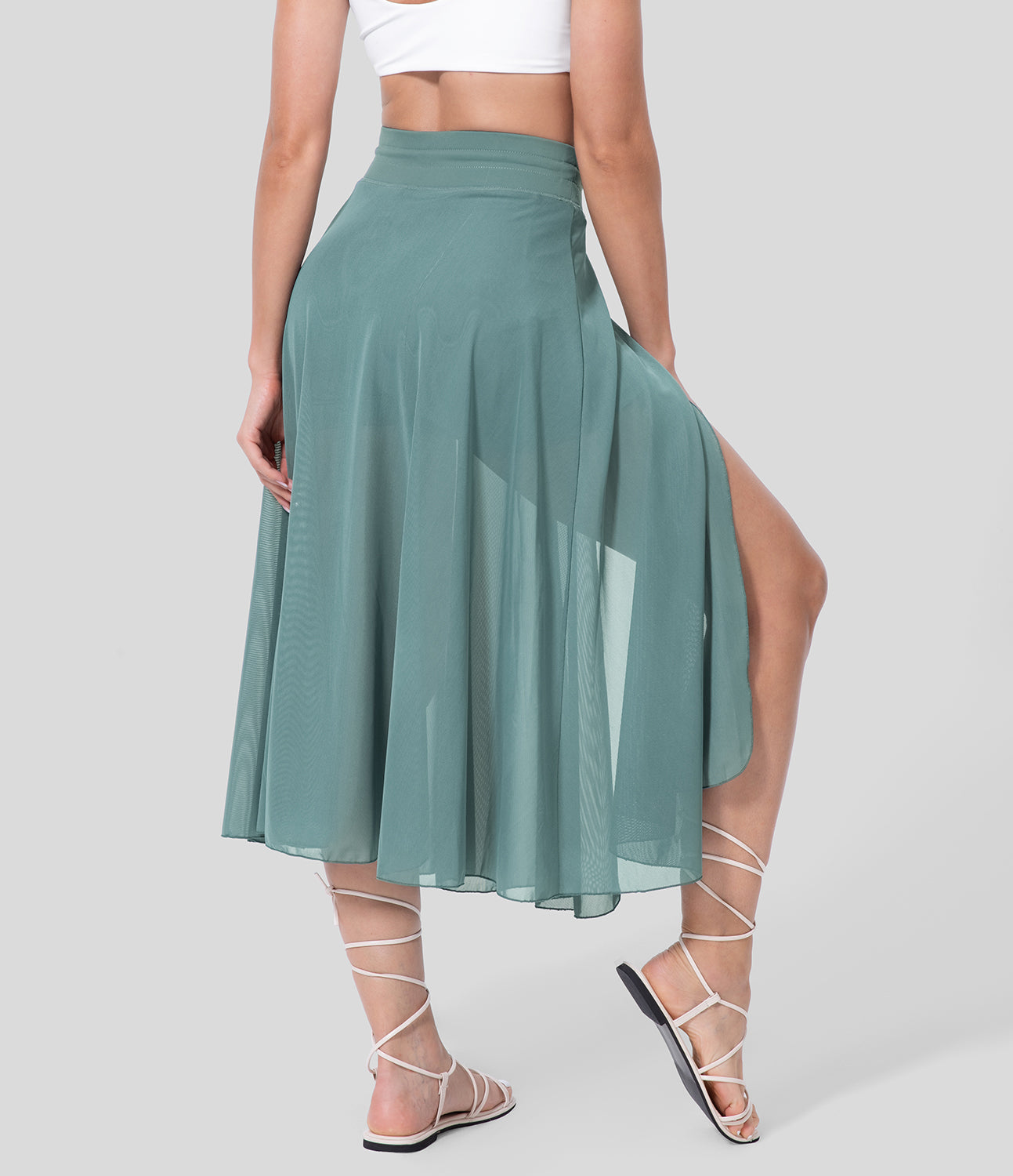 Livan | Elegancka spódnica 2-w-1
