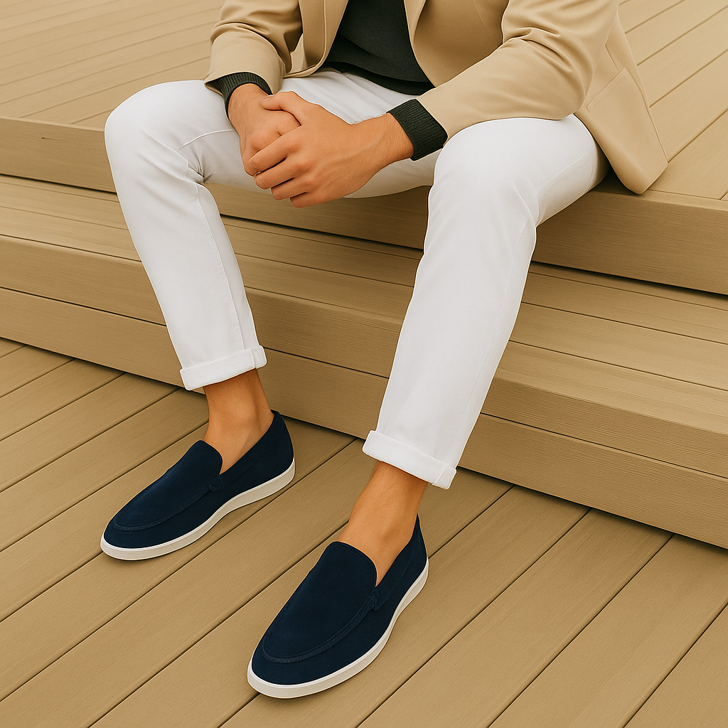 Nowak™ | Eleganckie zamszowe loafersy
