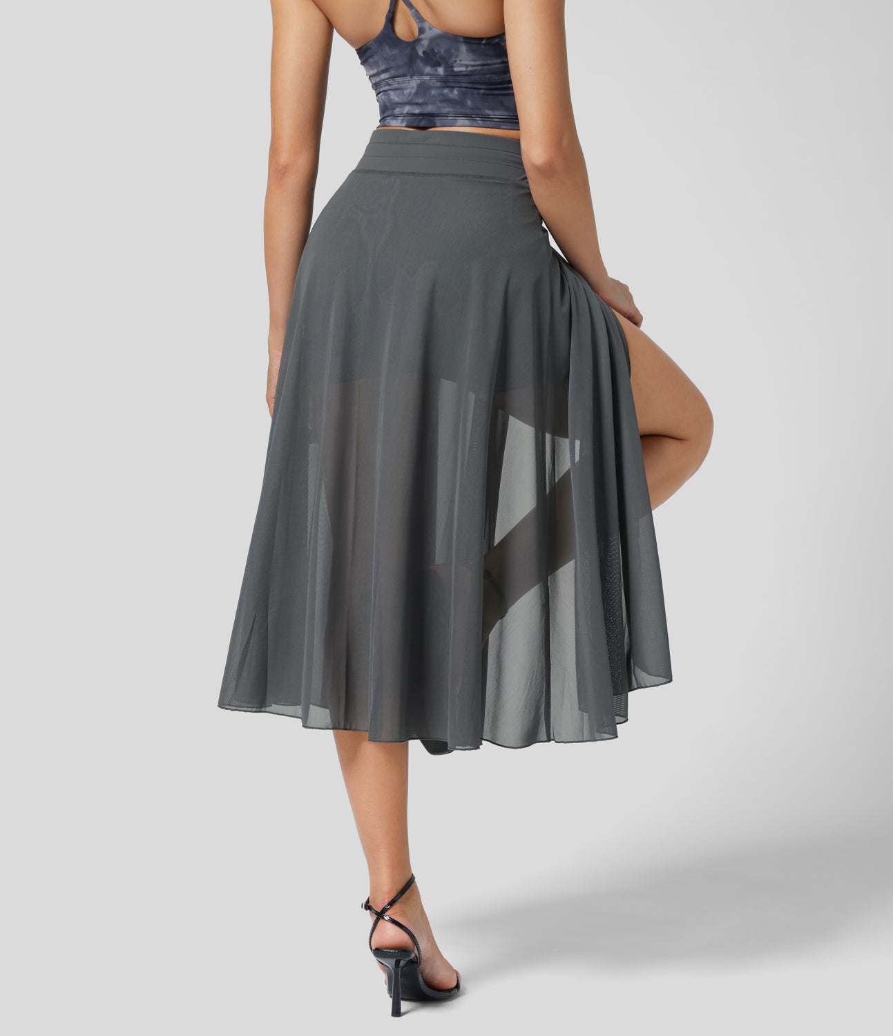 Livan | Elegancka spódnica 2-w-1
