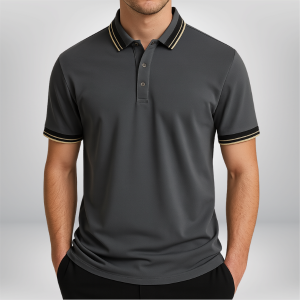 Nowak™ | Polo z kontrastowymi detalami