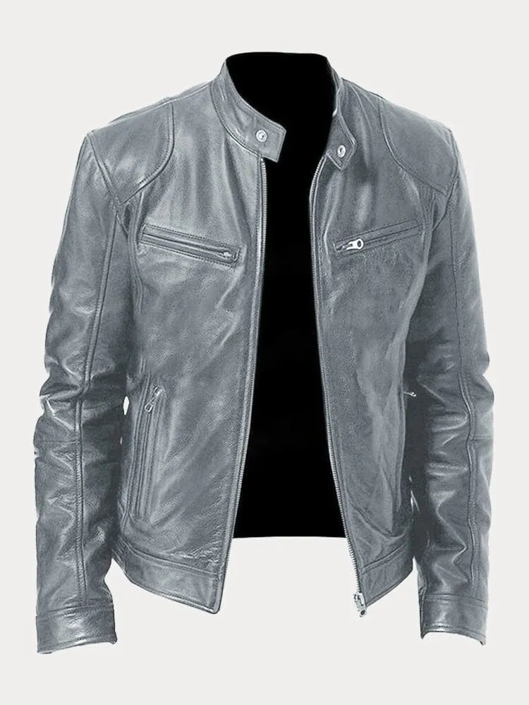 Nowak™ | Casual Skórzana Kurtka