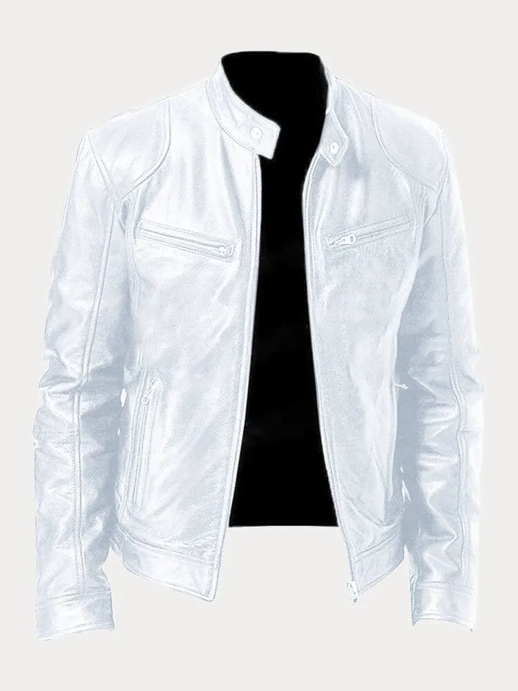 Nowak™ | Casual Skórzana Kurtka