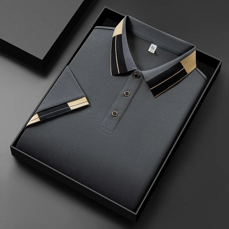 Nowak™ | Polo z kontrastowymi detalami