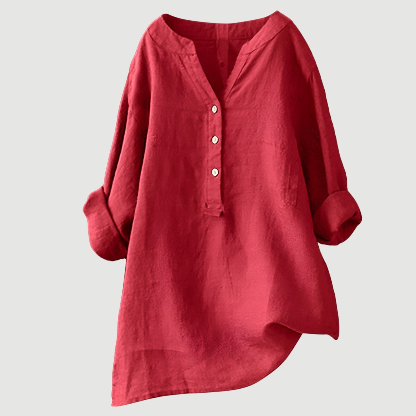 Nowak™ | Przewiewny lniany top na lato