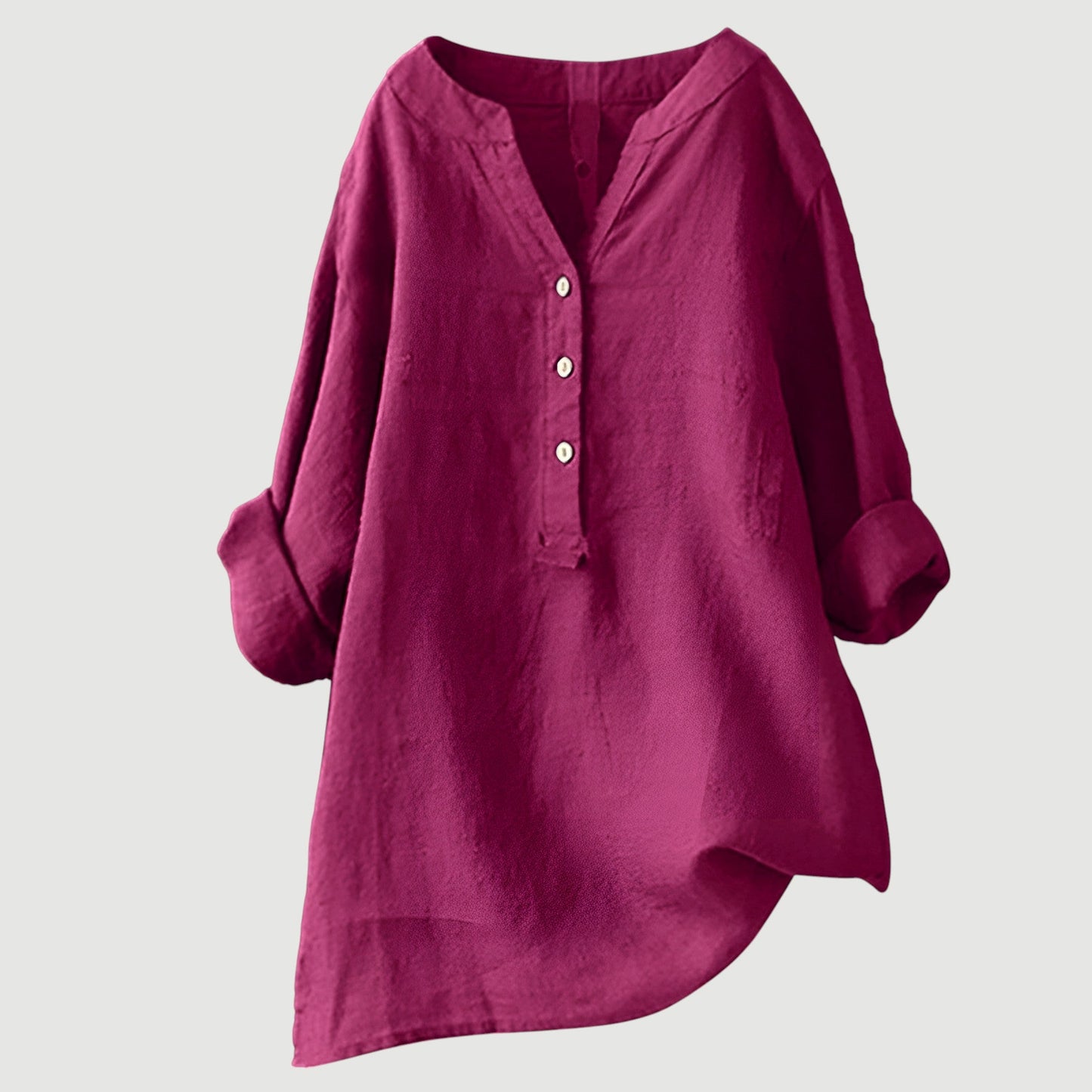 Nowak™ | Przewiewny lniany top na lato