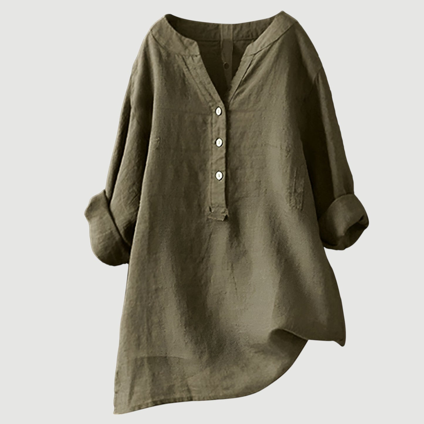 Nowak™ | Przewiewny lniany top na lato