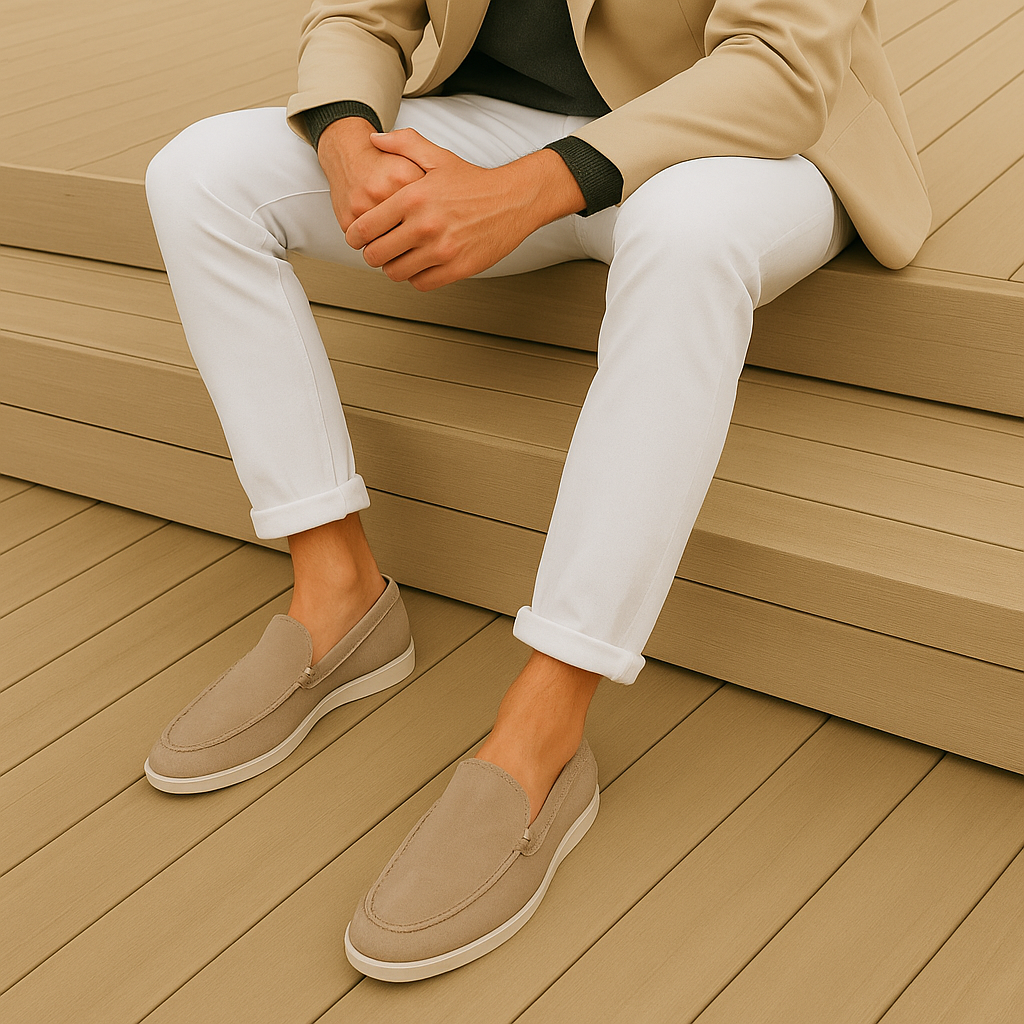 Nowak™ | Eleganckie zamszowe loafersy