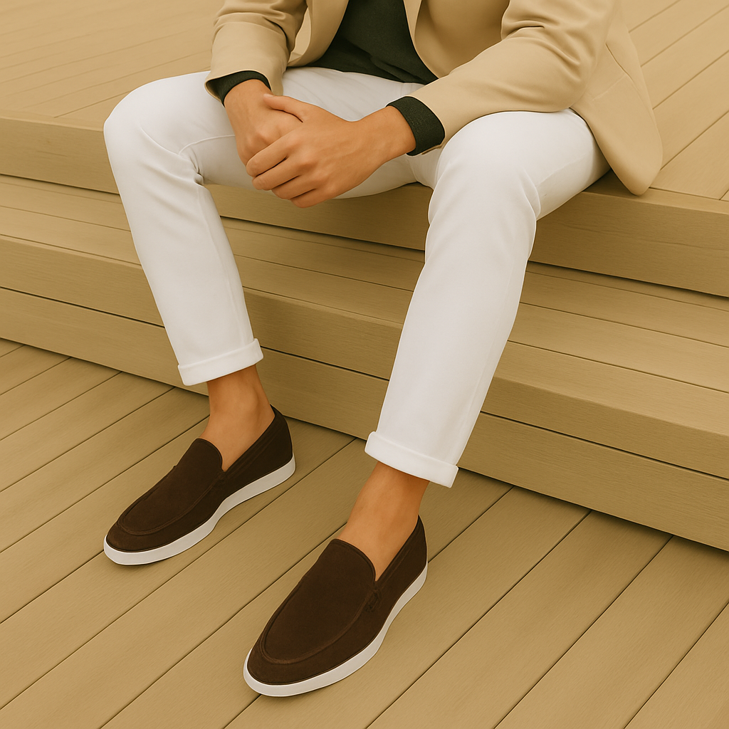 Nowak™ | Eleganckie zamszowe loafersy