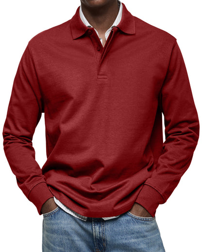 Nowak™ | Polo z Długim Rękawem Casual