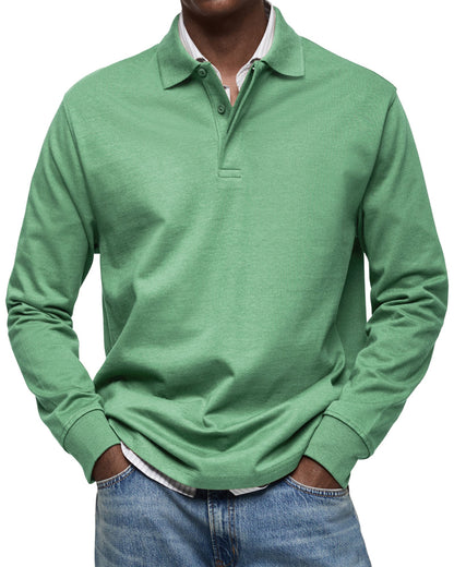 Nowak™ | Polo z Długim Rękawem Casual