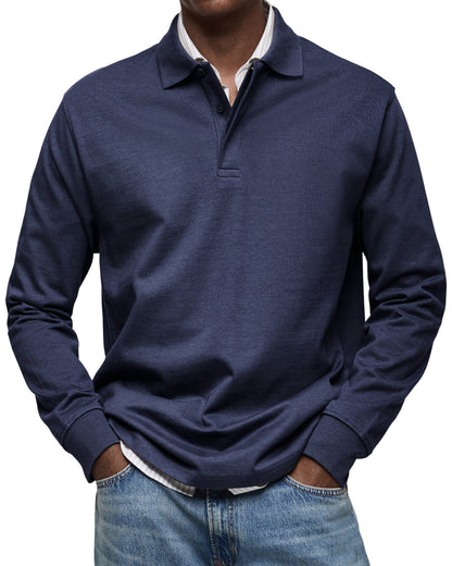 Nowak™ | Polo z Długim Rękawem Casual