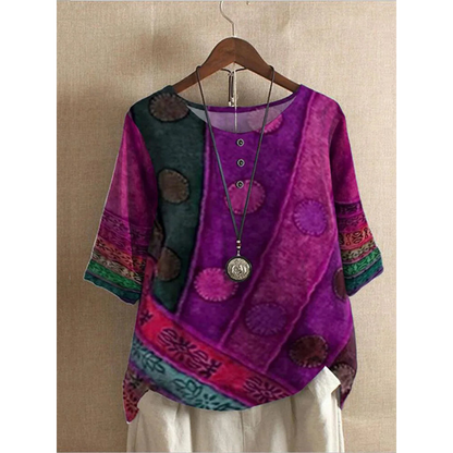 Nowak™ | Kolorowa boho bluzka