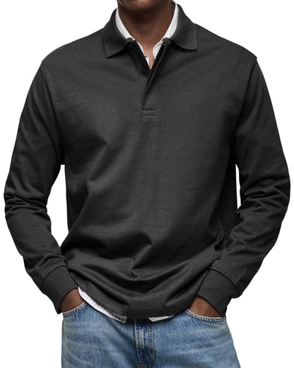 Nowak™ | Polo z Długim Rękawem Casual