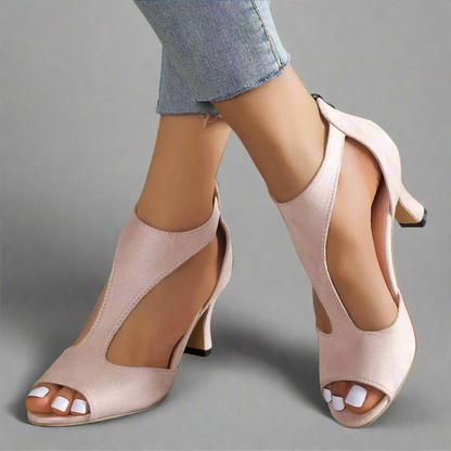 Annelie | Premium Sandały Stiletto z Zapięciem