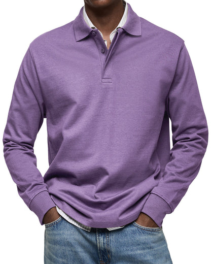 Nowak™ | Polo z Długim Rękawem Casual