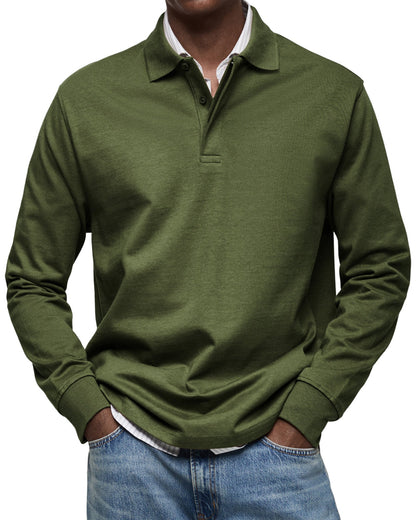 Nowak™ | Polo z Długim Rękawem Casual