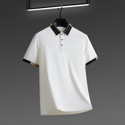 Nowak™ | Polo z kontrastowymi detalami