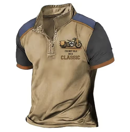 Nowak™ | Męska Polo w Stylu Vintage