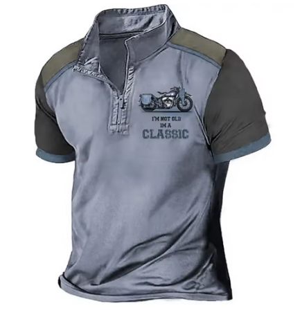 Nowak™ | Męska Polo w Stylu Vintage