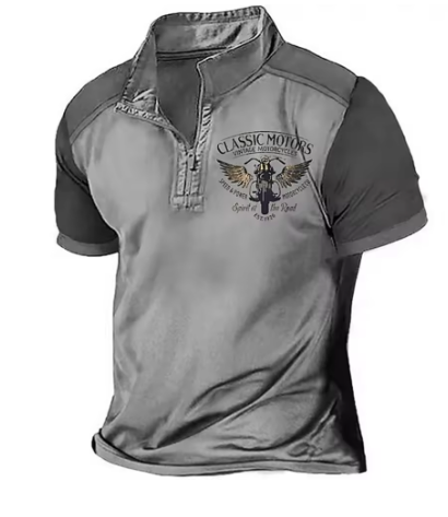 Nowak™ | Męska Polo w Stylu Vintage